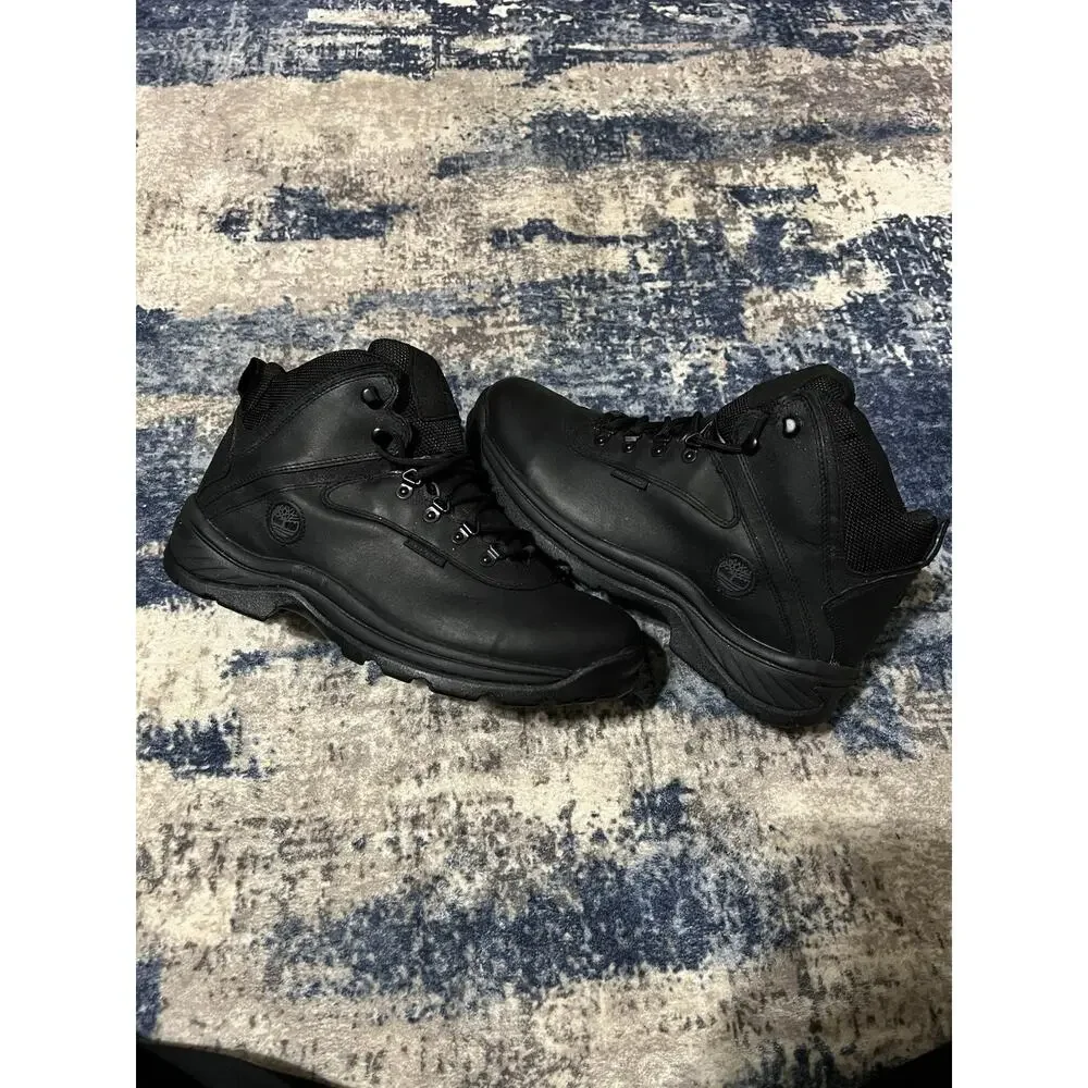 Size 12- Mens Timberland Boots Ledge Mid Waterproof Leather Trail-Hiker